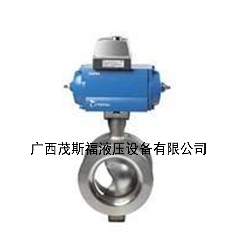 甘肅RA系列氣動對夾式V型球閥